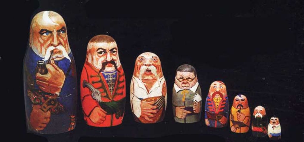 Матрешки-персонажи «Тараса Бульбы»